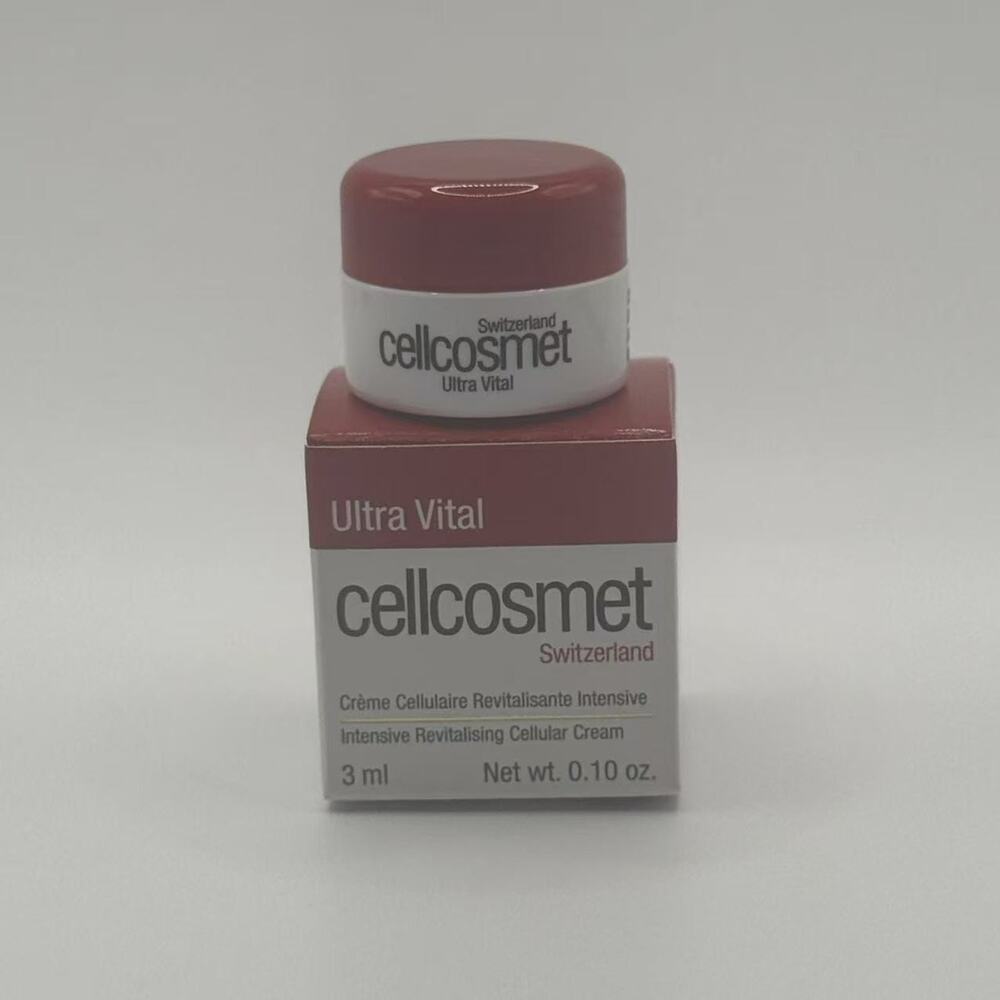 Cellcosmet Ultra Vital - Intensive Revitalizing Cream 3mL/0.1 oz New In Box